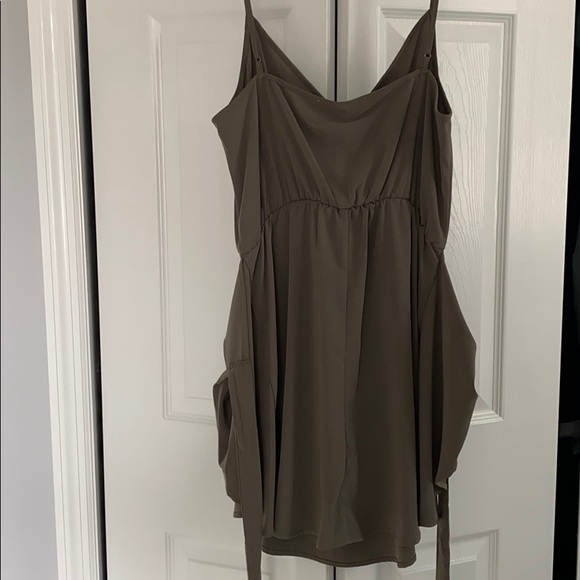 NWT - BCBGeneration - Olive Color Summer Dress! - Picture 3 of 6